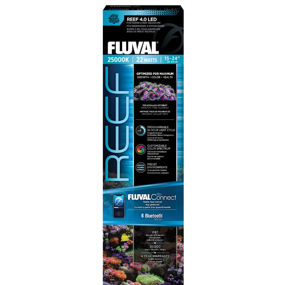 Fluval Reef 4.0 LED 22W Belka do Akwarium Morskiego 38,4-63cm Bluetooth
